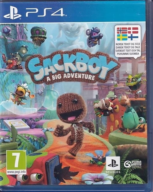 Sackboy A Big Adventure - Nordisk Version - PS4 (A Grade) (Genbrug)